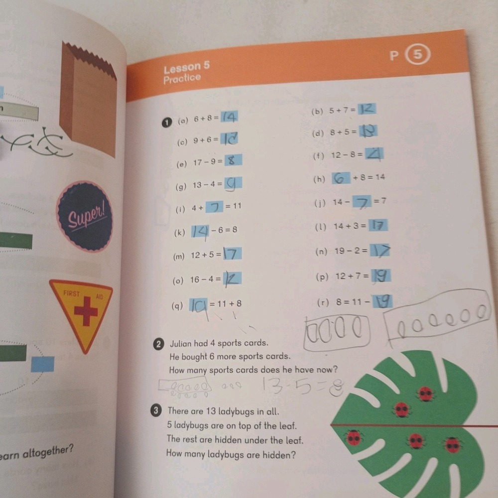 Dimensions Math Student Textbook 2A Trade Paperback Singapore Math - Picture 8 of 9